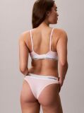 Pink Lightly Lined Triangle Bralette - Icon Cotton Modal  Women
