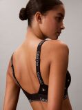 Black Lightly Lined Bralette - Icon Cotton Modal  Women