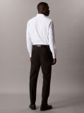 White Slim Fit Active Performance Shirt  Men