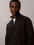 Black Quarter Zip Jumper  Men