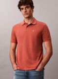 Brown Cotton Piqué Polo Shirt  Men
