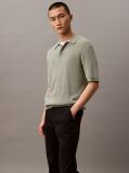 Black Slim Cotton Stretch Trousers  Men