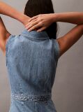 Denim Sleeveless Denim Mini Dress  Women