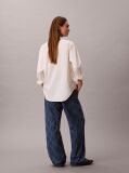 Denim Allover Monogram Low Rise Baggy Jeans  Women