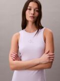 Purple Monogram Rib Midi Tank Dress  Women