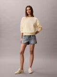Yellow Varsity Logo Sweatshirt  Women