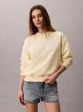 Yellow Varsity Logo Sweatshirt  Women