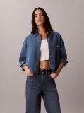 Denim Cropped Fit Shirt  Women