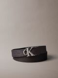 Multi Tumbled Leather Buckle Belt    Men