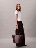 Red Monogram Logo Hardware Tote Bag  Women