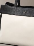 White Cotton Canvas Tote Bag  Women