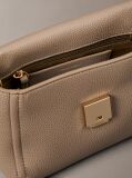 Beige Pebble Grain Crossbody Bag  Women