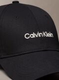 Black Cotton Twill Adjustable Cap  Women