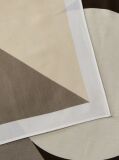 Multi Square Satin Colour Block Bandana Scarf  Women
