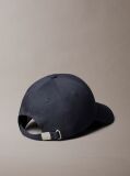 Grey Embroidered Monogram Logo Baseball Cap  Men
