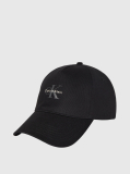 Black Printed Baseball Cap  Men