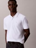 White Piqué Tipping Polo Shirt  Men
