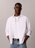 White Repeat Logo Graphic Crew Neck T-Shirt  Men
