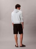 Black Cotton Twill Cargo Shorts  Men