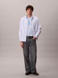 Blue Monogram Logo T-Shirt  Men