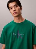 Green Monogram Logo T-Shirt  Men