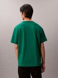 Green Monogram Logo T-Shirt  Men