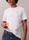 White Short-Sleeve Classic Monogram Tee  Men