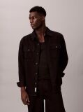 Black 90's Denim Shirt Jacket  Men