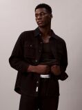Black 90's Denim Shirt Jacket  Men