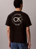 Black Embroidered Logo T-shirt  Men