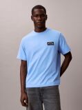 Blue Varsity Badge T-shirt  Men