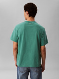 Green Varsity Badge T-shirt  Men