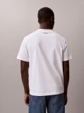 White Varsity Badge T-shirt  Men