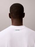 White Varsity Badge T-shirt  Men