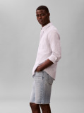 Denim Slim Fit Turn-Up Denim Shorts  Men