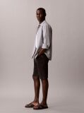 Black Slim Denim Shorts  Men