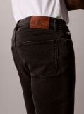 Black Slim Denim Shorts  Men