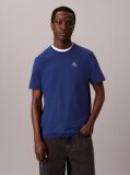 Blue Back Logo Graphic Crew Neck T-Shirt  Men