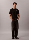Black Back Logo Graphic Crew Neck T-Shirt  Men