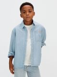 Denim Woven Chambray Shirt  Boys