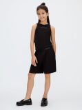 Black Punto Milano Bermuda Shorts  Girls