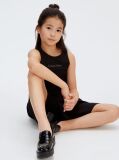 Black Punto Milano Bermuda Shorts  Girls