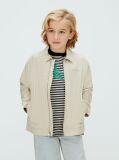 Beige Ripstop Jacket  Boys