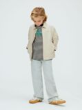 Beige Ripstop Jacket  Boys