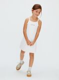 White Punto Milano Strap Dress  Girls