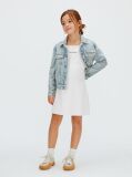 White Punto Milano Strap Dress  Girls