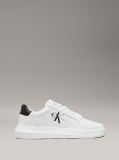 White Leather Chunky Trainers  Men