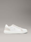 White Canvas Trainers  Men