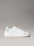 White Leather Trainers  Men