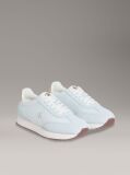 Blue Leather Trainers  Women